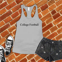 Load image into Gallery viewer, College Football Women's Tank Top