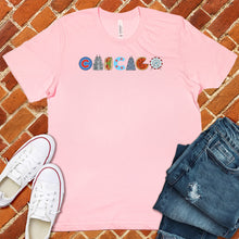 Load image into Gallery viewer, Chicago Symbols Tee