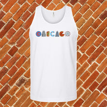 Load image into Gallery viewer, Chicago Symbols Unisex Tank Top