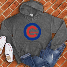 Load image into Gallery viewer, Chicago Baseball Skyline Hoodie