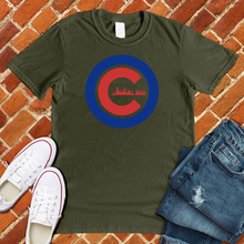 Load image into Gallery viewer, Chicago Baseball Skyline Tee