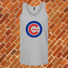 Load image into Gallery viewer, Chicago Baseball Skyline Unisex Tank Top