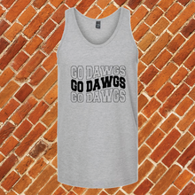 Load image into Gallery viewer, Go Dawgs Unisex Tank Top