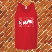 Load image into Gallery viewer, Go Dawgs Unisex Tank Top