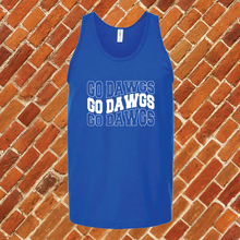 Load image into Gallery viewer, Go Dawgs Unisex Tank Top