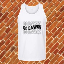 Load image into Gallery viewer, Go Dawgs Unisex Tank Top