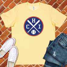 Load image into Gallery viewer, CHI Baseball Emblem Tee
