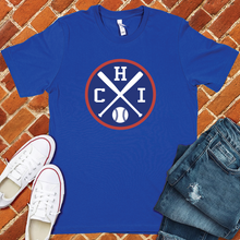 Load image into Gallery viewer, CHI Baseball Emblem Tee