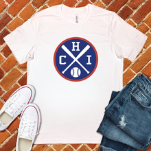 Load image into Gallery viewer, CHI Baseball Emblem Tee