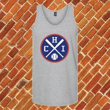 Load image into Gallery viewer, CHI Baseball Emblem Unisex Tank Top