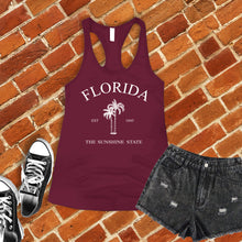 Load image into Gallery viewer, Florida 1845 Sunshine state Women's Tank Top