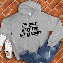 Load image into Gallery viewer, Only Here For The Tailgate Hoodie