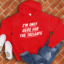 Load image into Gallery viewer, Only Here For The Tailgate Hoodie