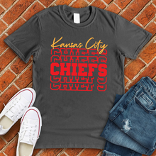 Load image into Gallery viewer, Kansas City Chiefs Repeat Tee