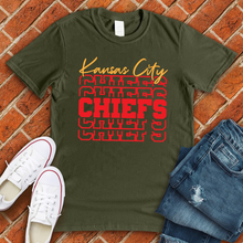 Load image into Gallery viewer, Kansas City Chiefs Repeat Tee