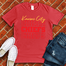 Load image into Gallery viewer, Kansas City Chiefs Repeat Tee