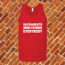 Load image into Gallery viewer, Sacramento vs Everybody Unisex Tank Top