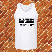 Load image into Gallery viewer, Sacramento vs Everybody Unisex Tank Top