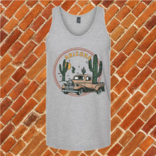 Load image into Gallery viewer, Arizona Truck and Cactus Unisex Tank Top