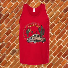 Load image into Gallery viewer, Arizona Truck and Cactus Unisex Tank Top
