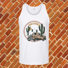 Load image into Gallery viewer, Arizona Truck and Cactus Unisex Tank Top