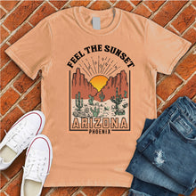 Load image into Gallery viewer, Phoenix Arizona Desert Sunset Tee