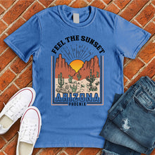 Load image into Gallery viewer, Phoenix Arizona Desert Sunset Tee