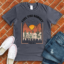Load image into Gallery viewer, Phoenix Arizona Desert Sunset Tee