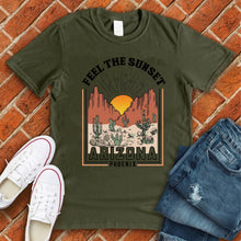 Load image into Gallery viewer, Phoenix Arizona Desert Sunset Tee