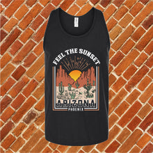 Load image into Gallery viewer, Phoenix Arizona Desert Sunset Unisex Tank Top