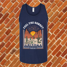 Load image into Gallery viewer, Phoenix Arizona Desert Sunset Unisex Tank Top