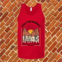 Load image into Gallery viewer, Phoenix Arizona Desert Sunset Unisex Tank Top