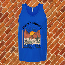 Load image into Gallery viewer, Phoenix Arizona Desert Sunset Unisex Tank Top