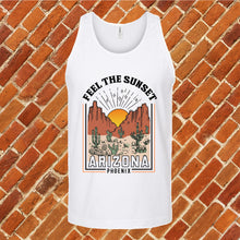Load image into Gallery viewer, Phoenix Arizona Desert Sunset Unisex Tank Top