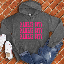 Load image into Gallery viewer, Pink Kansas City Hoodie