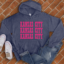 Load image into Gallery viewer, Pink Kansas City Hoodie