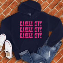 Load image into Gallery viewer, Pink Kansas City Hoodie