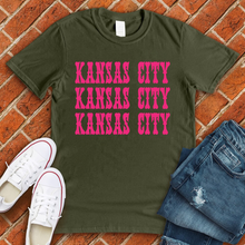 Load image into Gallery viewer, Pink Kansas City Tee