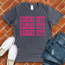 Load image into Gallery viewer, Pink Kansas City Tee