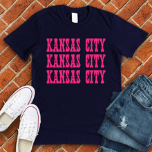 Load image into Gallery viewer, Pink Kansas City Tee