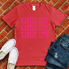 Load image into Gallery viewer, Pink Kansas City Tee