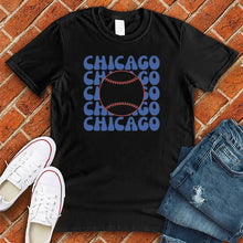 Load image into Gallery viewer, Chicago Repeat Baseball Tee