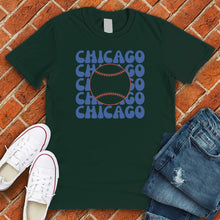 Load image into Gallery viewer, Chicago Repeat Baseball Tee