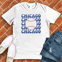 Load image into Gallery viewer, Chicago Repeat Baseball Tee