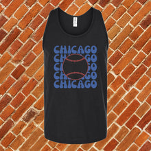Load image into Gallery viewer, Chicago Repeat Baseball Unisex Tank Top