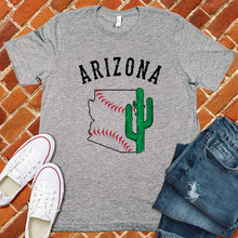 Load image into Gallery viewer, Cactus in State Baseball Tee
