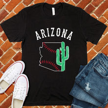 Load image into Gallery viewer, Cactus in State Baseball Tee