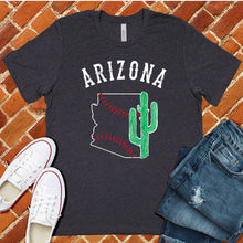 Load image into Gallery viewer, Cactus in State Baseball Tee
