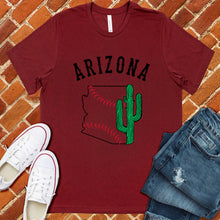 Load image into Gallery viewer, Cactus in State Baseball Tee