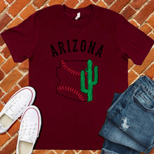 Load image into Gallery viewer, Cactus in State Baseball Tee